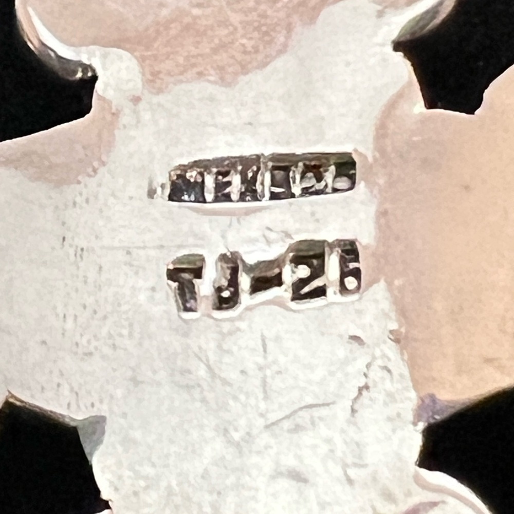 925 STERLING SILVER MEXICO SIGNED VINTAGE THICK CHUNKY HEAVY BRACELET - Picture 5 of 7